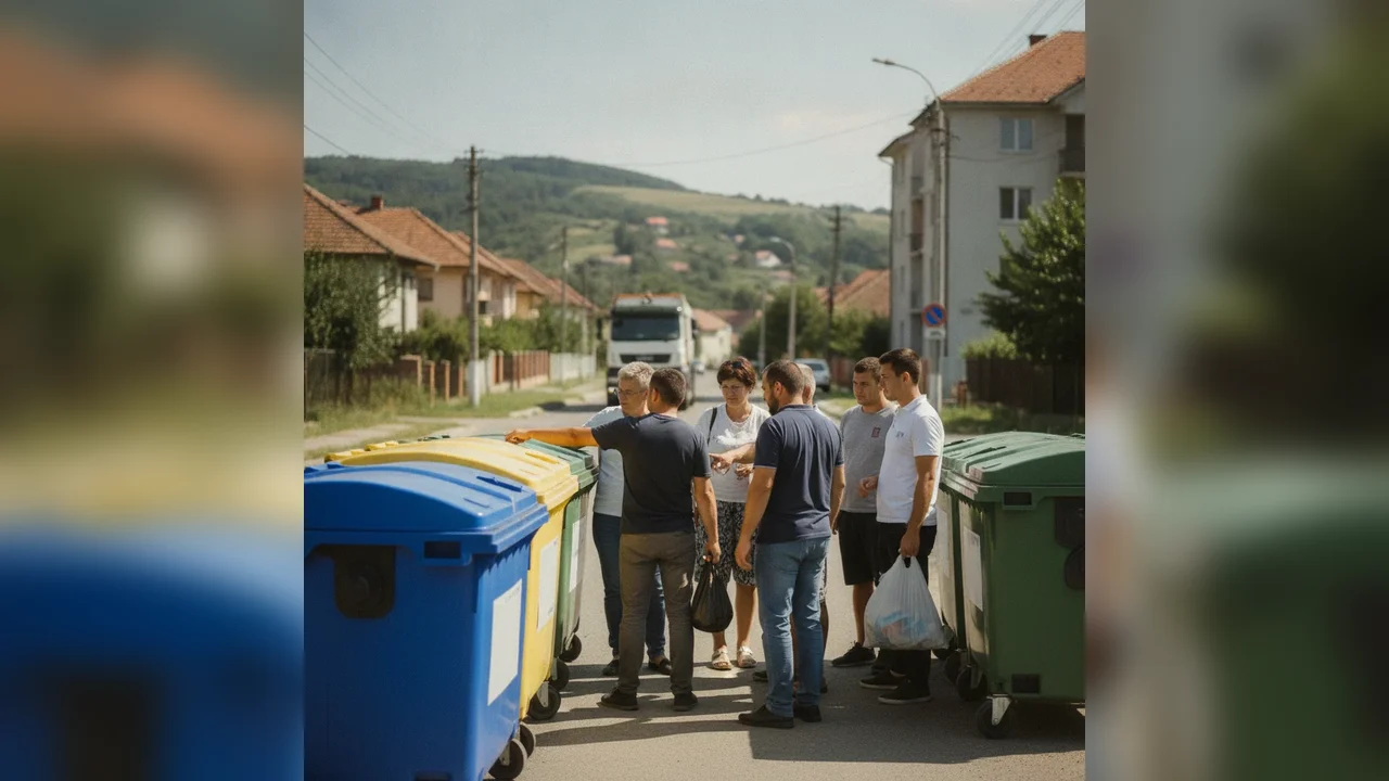 Modificări colectare deșeuri în Bistrița-Năsăud din 1 iulie