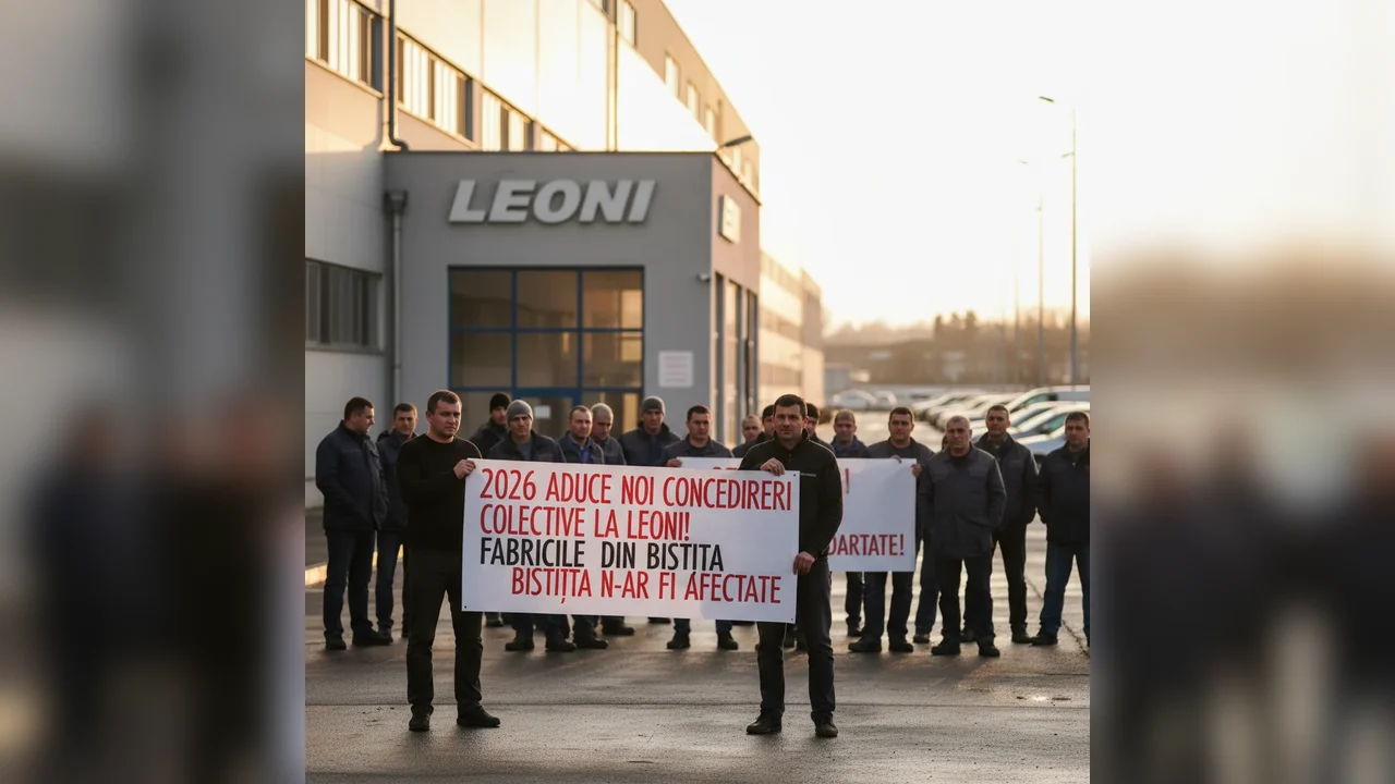Noi concedieri colective la Leoni, dar fabricile din Bistrița rămân neafectate