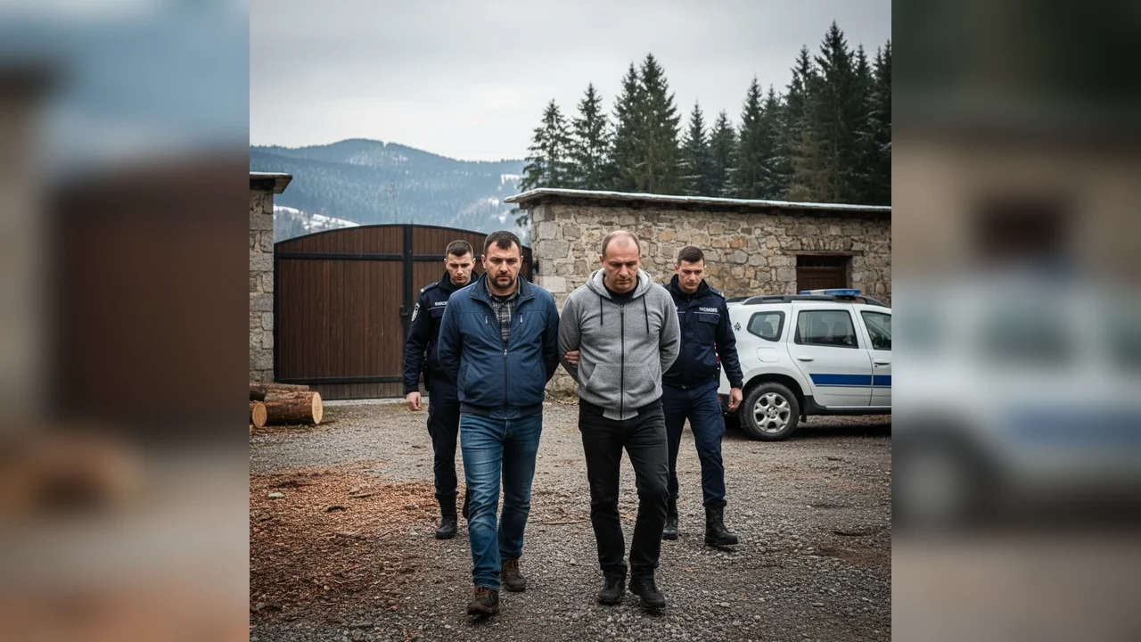 Patron și angajat din Sângeorz-Băi reținuți pentru transport fictiv de lemn, acum în arest