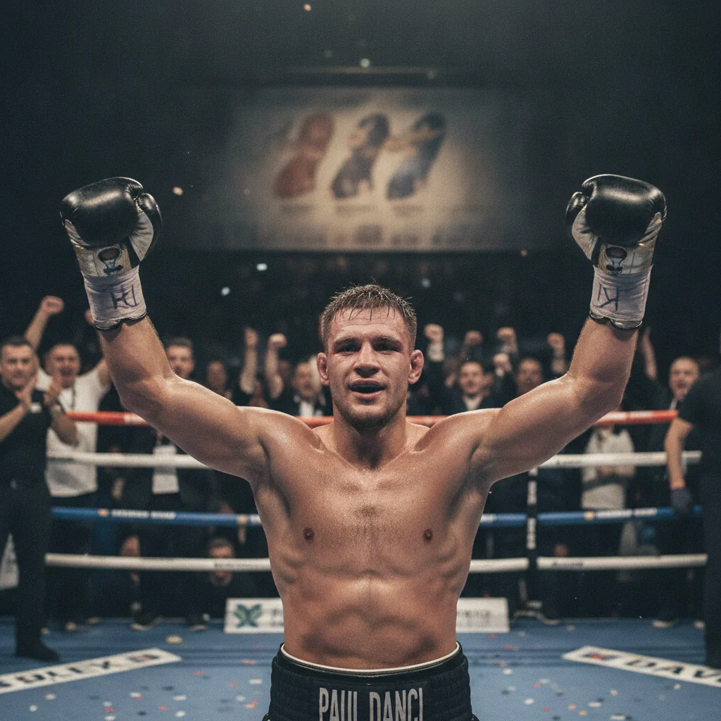 Paul Danci, a zecea victorie consecutivă în kickboxing: succes prin K.O. în mai puțin de un minut