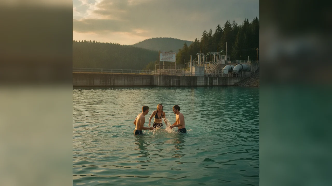 Pericol la Hidrocentrala Parva: Primarul Avertizează Asupra Scăldatului Interzis în Lac