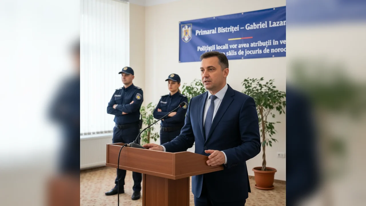 Polițiștii locali din Bistrița vor verifica sălile de jocuri de noroc