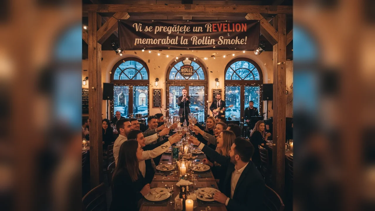 Pregătește-te pentru un Revelion memorabil la Rollin Smoke în acest an!