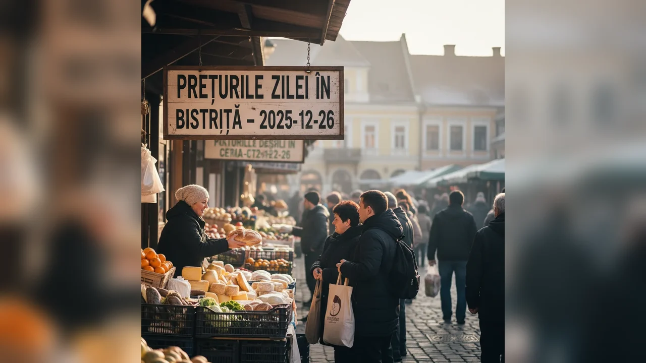 Prețurile zilei în Bistrița – 2025-12-26