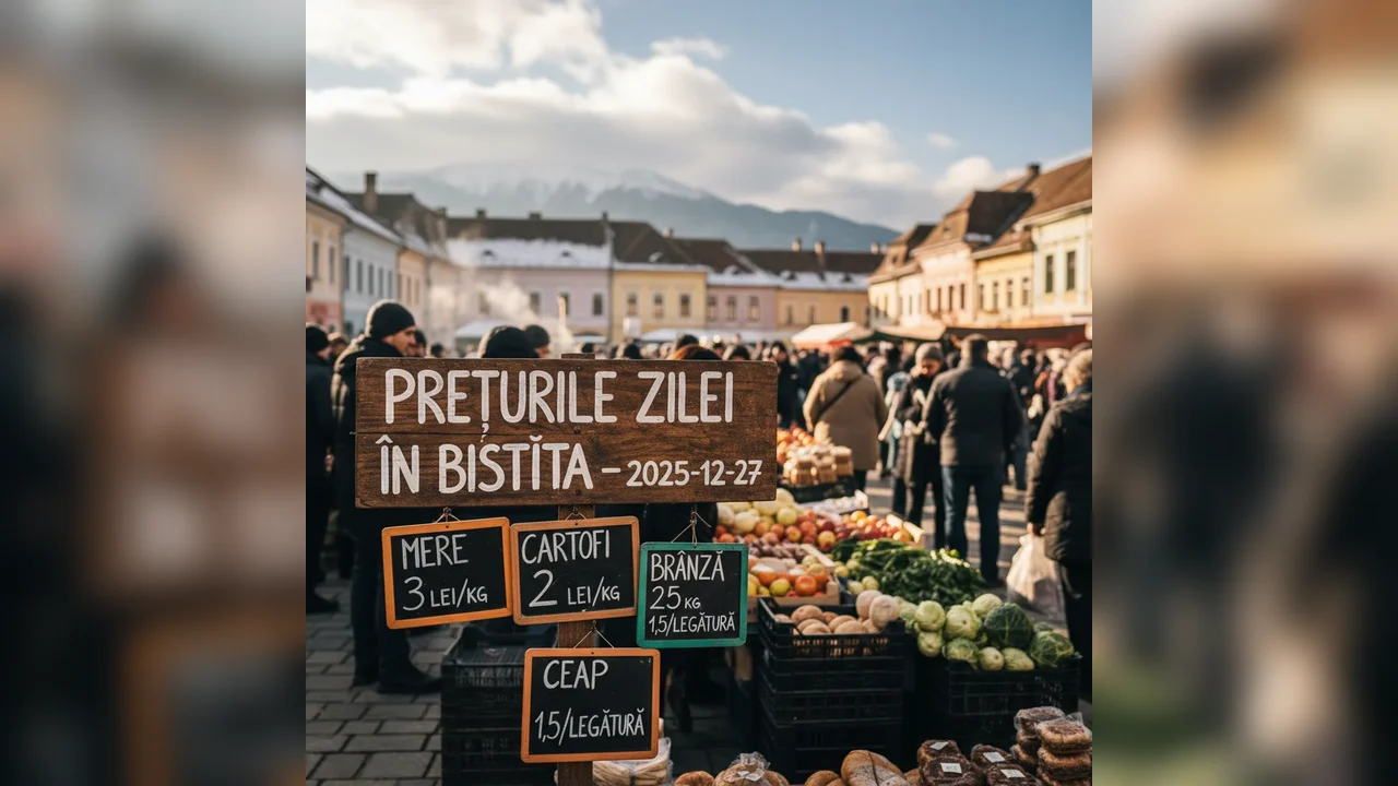 Prețurile zilei în Bistrița – 2025-12-27