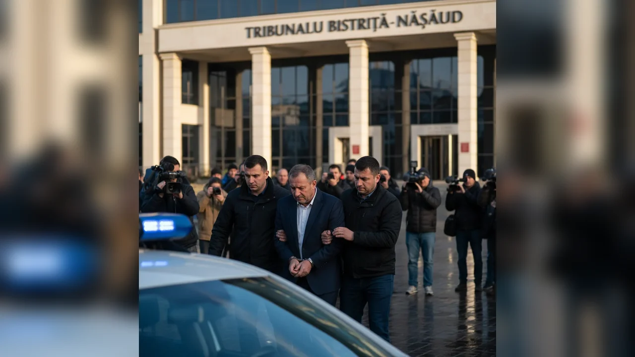Primarul comunei Livezile, arestat preventiv după decizia Tribunalului Bistrița-Năsăud ce a admis contestația procurorilor