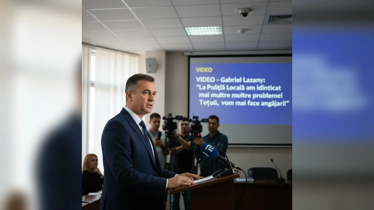 Probleme la Poliția Locală: Gabriel Lazany anunță angajări