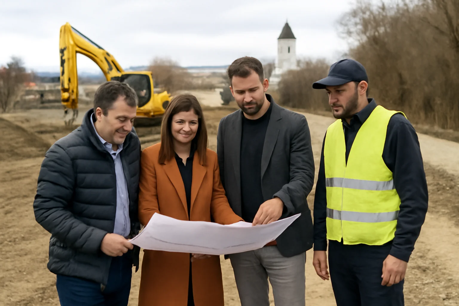 Proiectul B-CONNECT din Bistrița intră în etapa lucrărilor pe teren