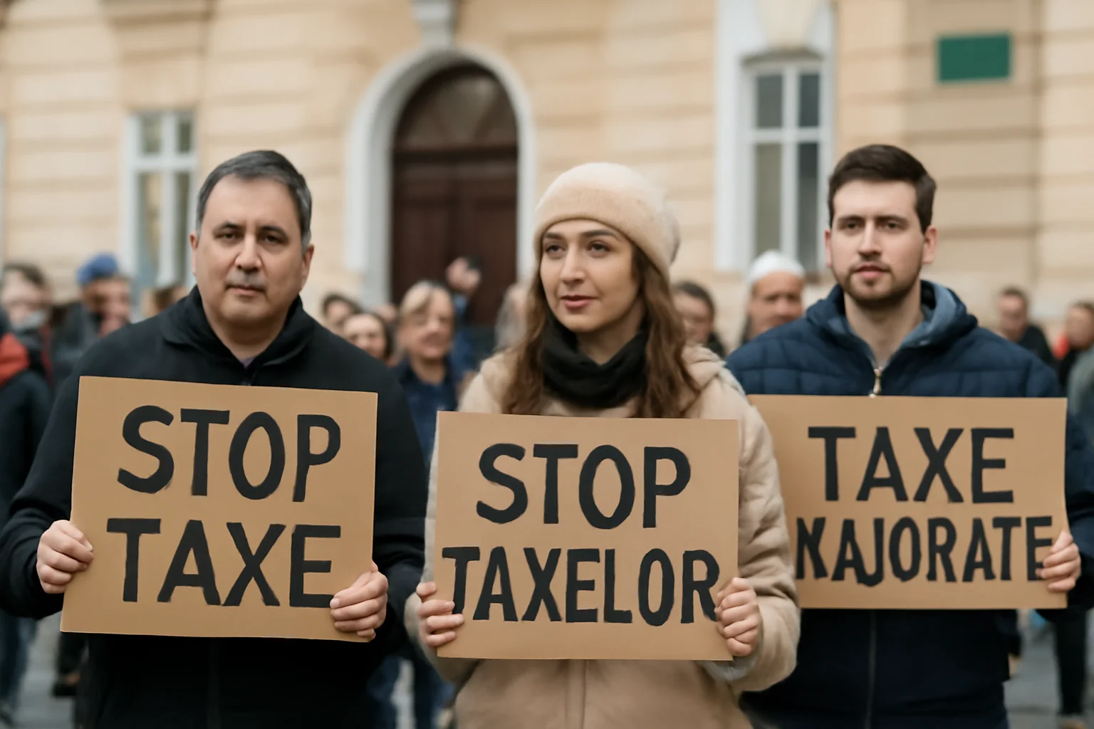 Protest anunțat la Primăria Bistrița față de taxele majorate, pentru 27 ianuarie 2026