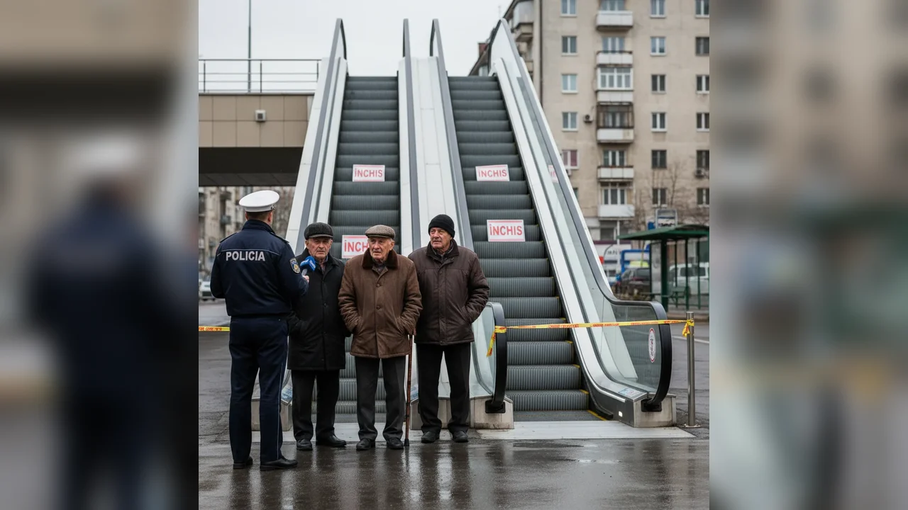 Scările rulante din Decebal rămân închise, bătrânul critic