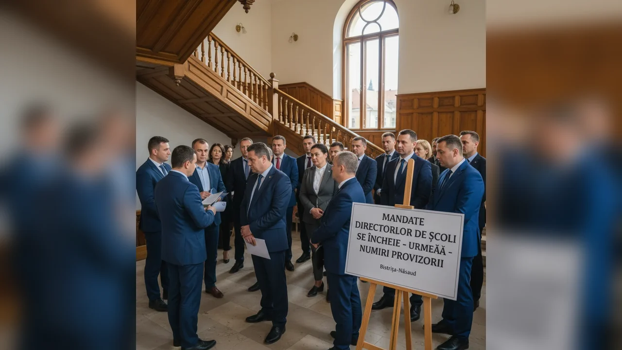 Schimbări la conducerea școlilor din Bistrița: zeci de mandate de directori expiră, urmează numiri provizorii