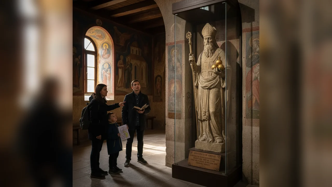 Sfântul Nicolae, ocrotitor secular al orașului și locația statuii sale istorice