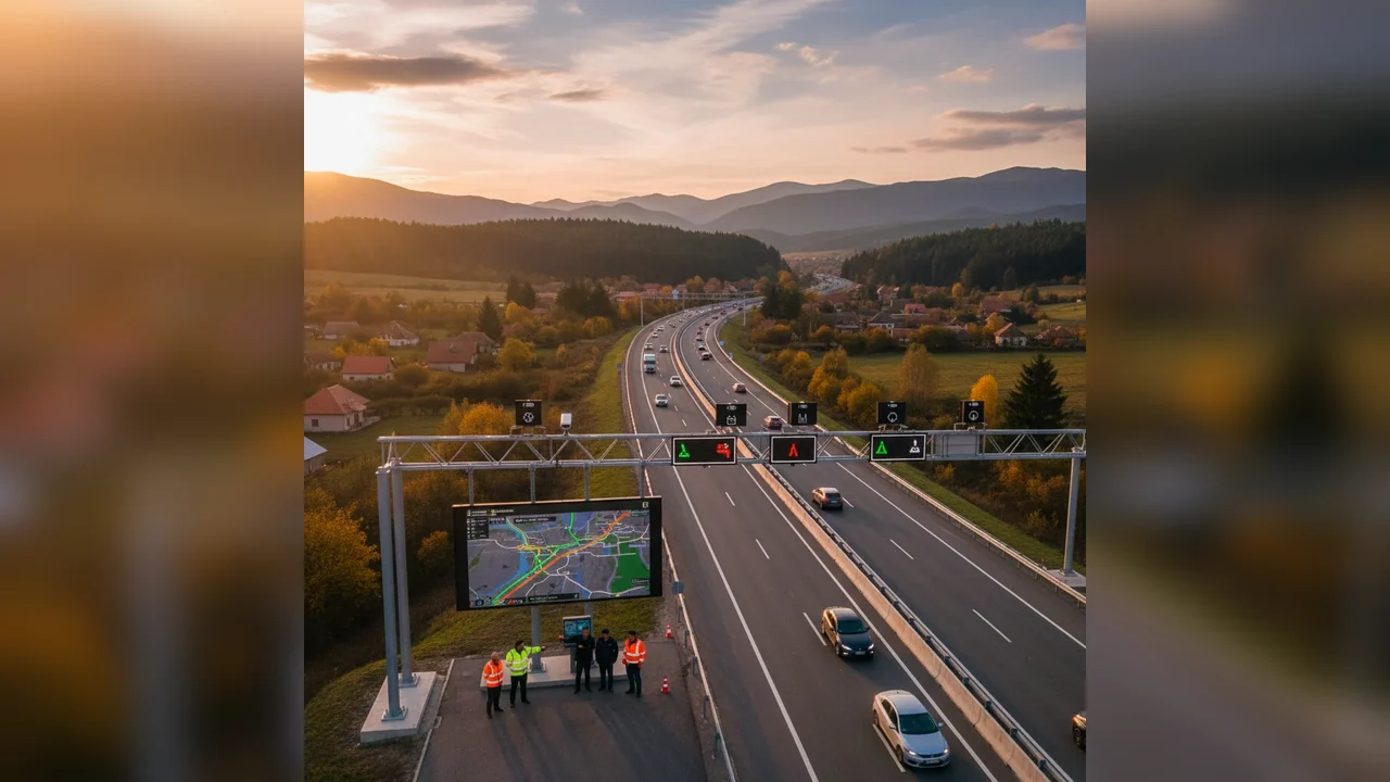 Sistem inteligent de management al traficului pe DN17, între Bistrița și Vatra Dornei