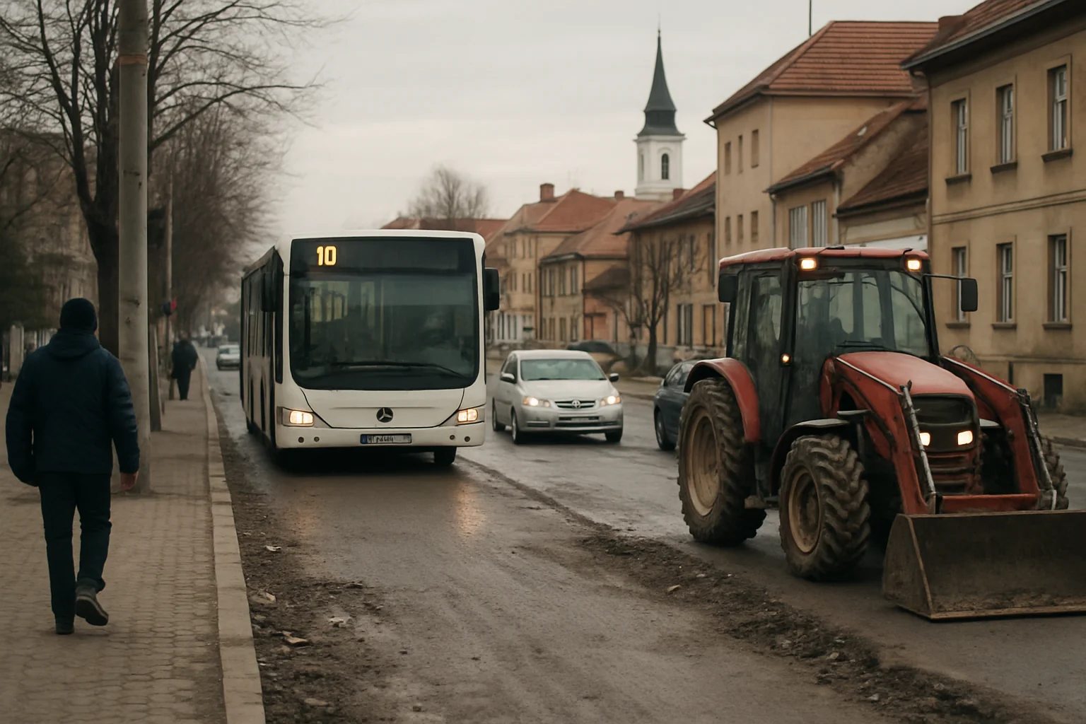 Situația actuală a infrastructurii și transportului local în Bistrița – 19 martie 2026