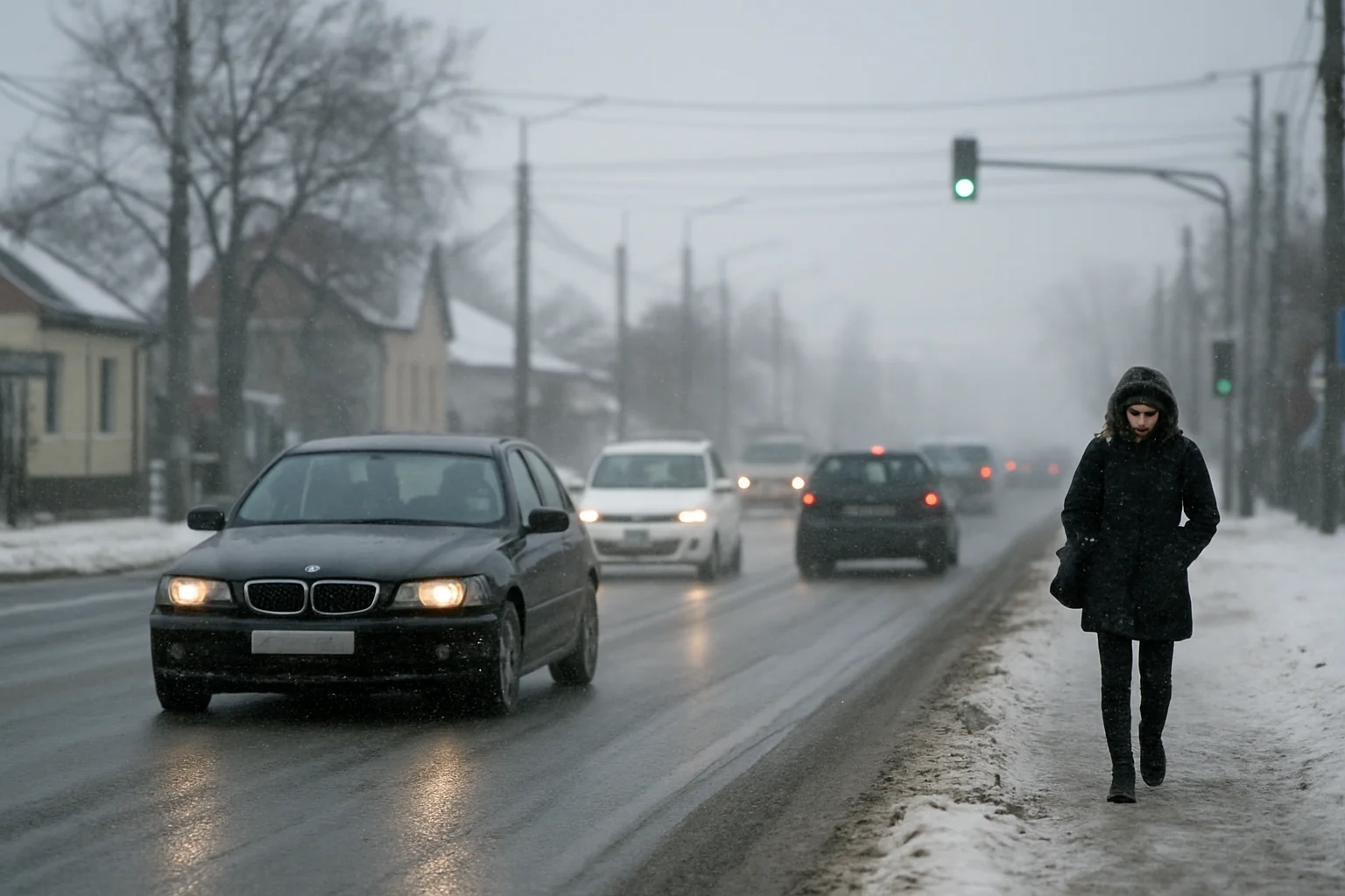 Situația actuală a traficului și condițiilor meteo în Bistrița – 25 februarie 2026
