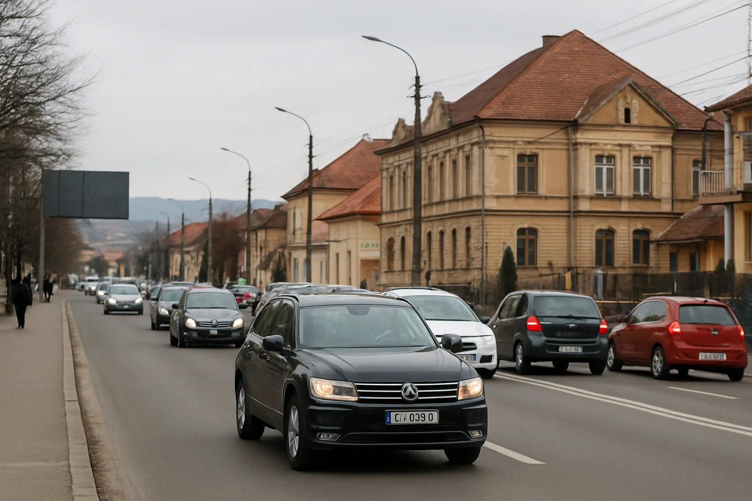 Situația actuală a traficului și infrastructurii rutiere în Bistrița – 10 martie 2026