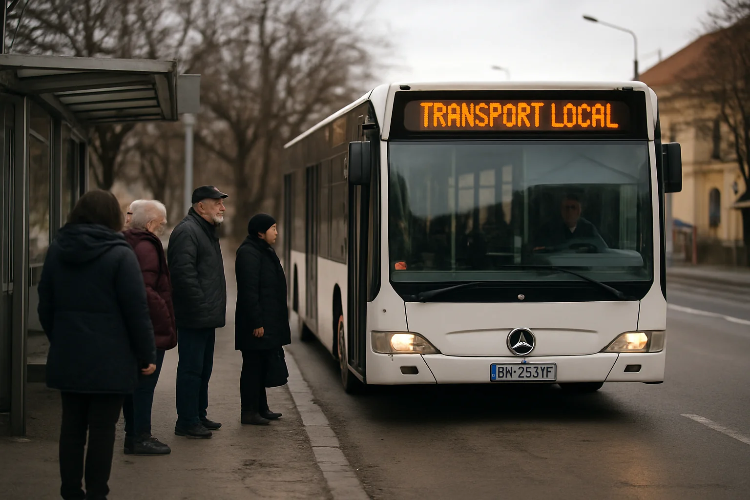 Situația actuală a transportului public în Bistrița - 14 februarie 2026