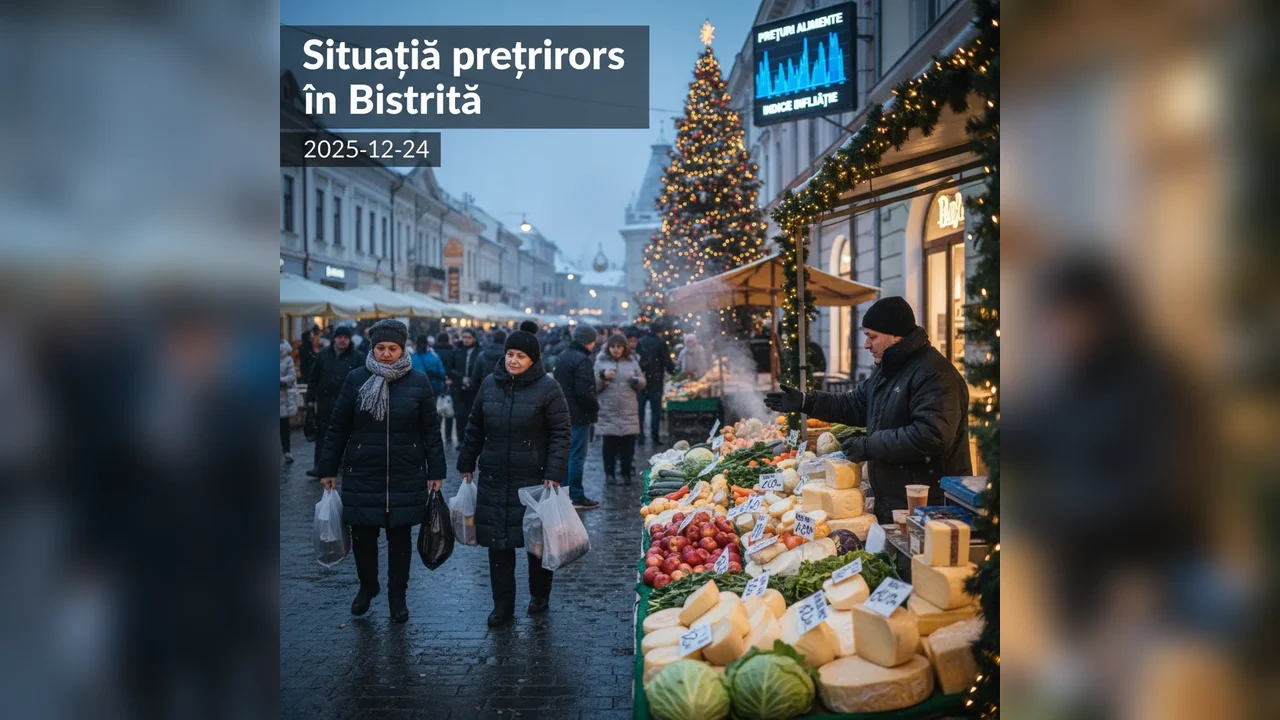 Situația prețurilor în Bistrița — 2025-12-24
