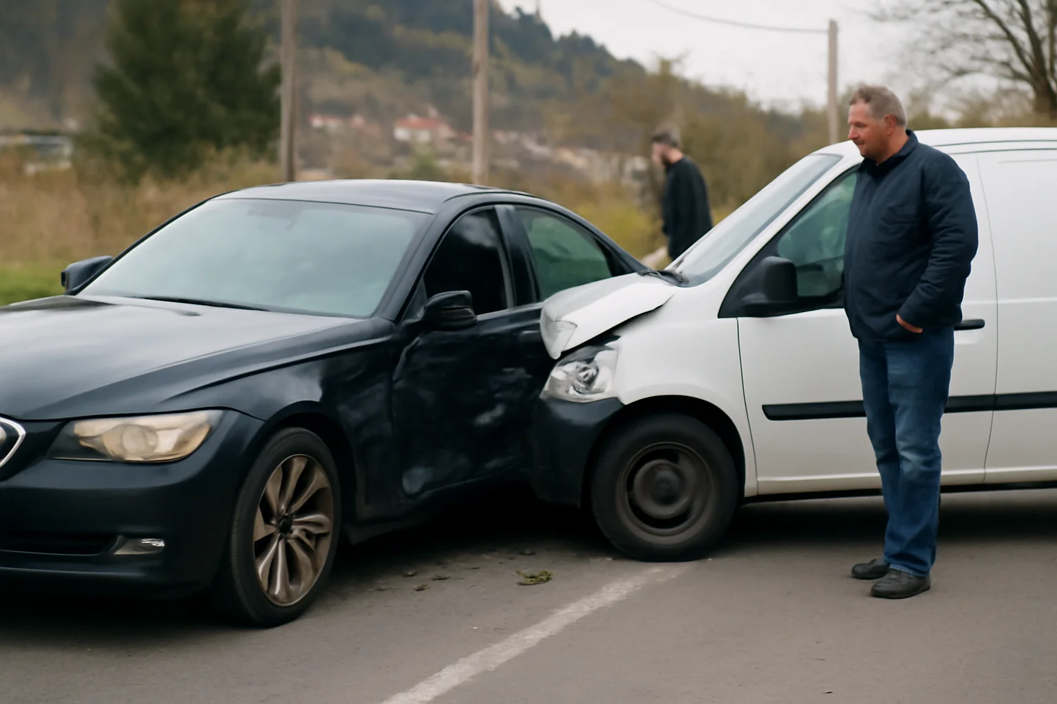 șofer spulberat în mașină, odată cu portiera