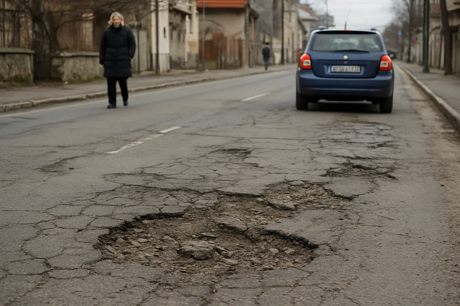 Starea actuală a infrastructurii rutiere din Bistrița – 19 februarie 2026