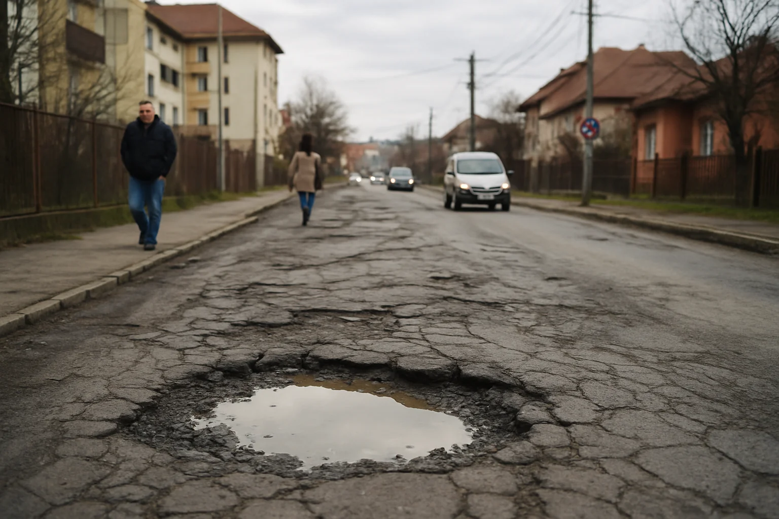 Starea infrastructurii rutiere din Bistrița în primăvara anului 2026