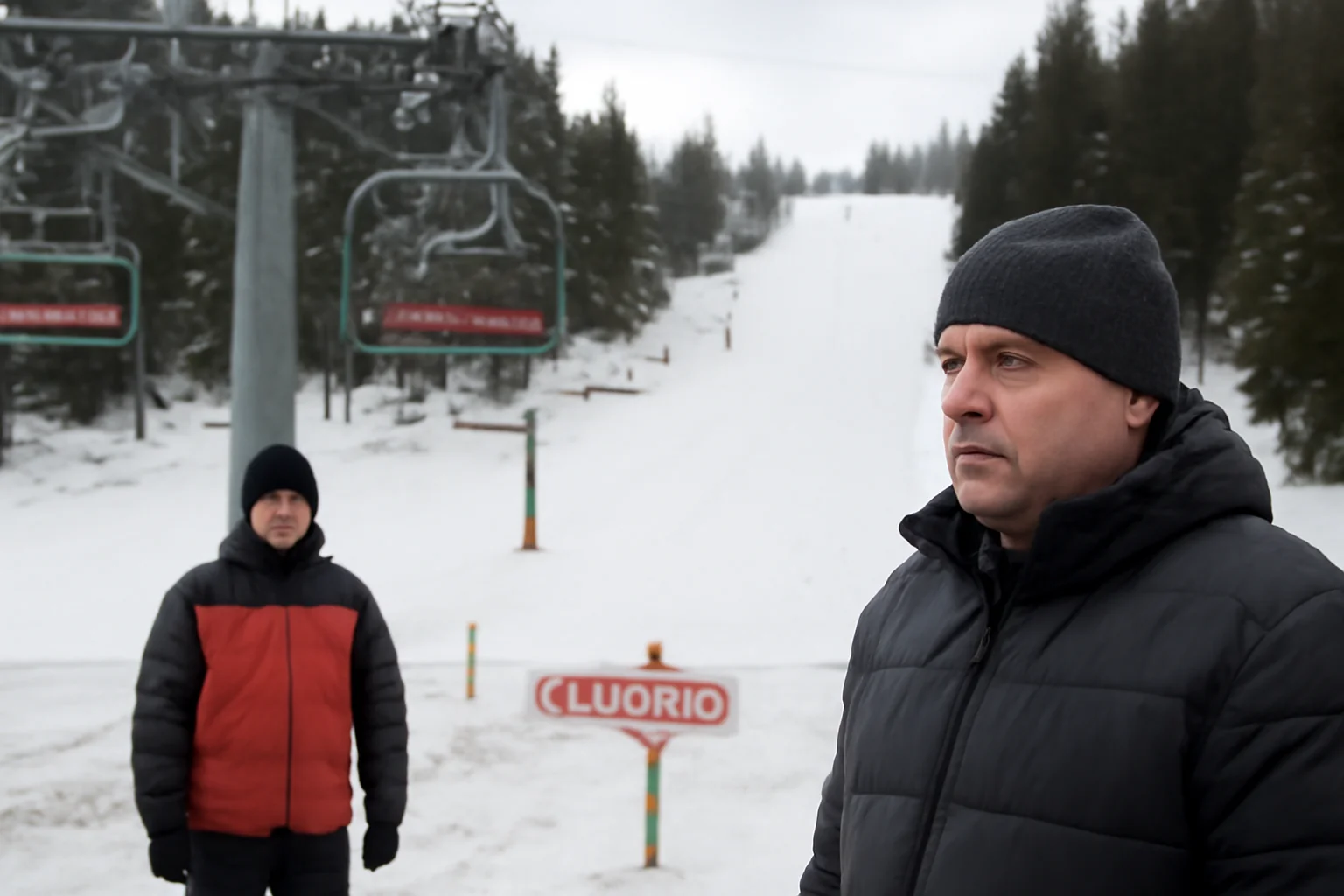 Teleskiul este din nou funcțional, însă domeniul schiabil se închide temporar din cauza condițiilor meteo