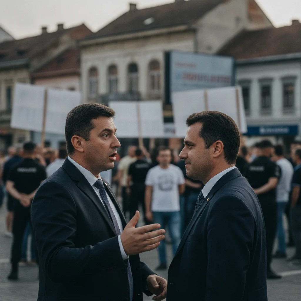 Tensiuni politice la Bistrița înainte de vizita președintelui Nicușor Dan