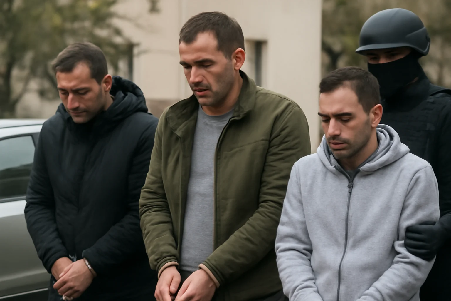 Trei bărbați reținuți la Bistrița într-un dosar de furt calificat