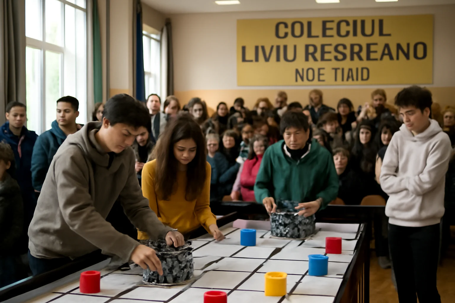 Turneul de robotică Decode the Bolts animă Colegiul Național Liviu Rebreanu din Bistrița