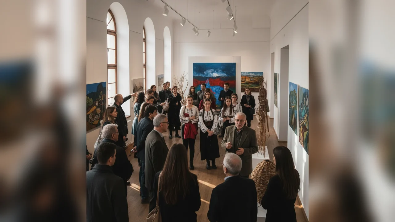 Vernisajul „Româniile noastre”, eveniment cultural anunțat la Galeria de Artă ROD din Bistrița