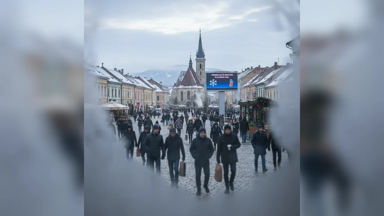 Vremea azi în Bistrița – 26 decembrie 2025