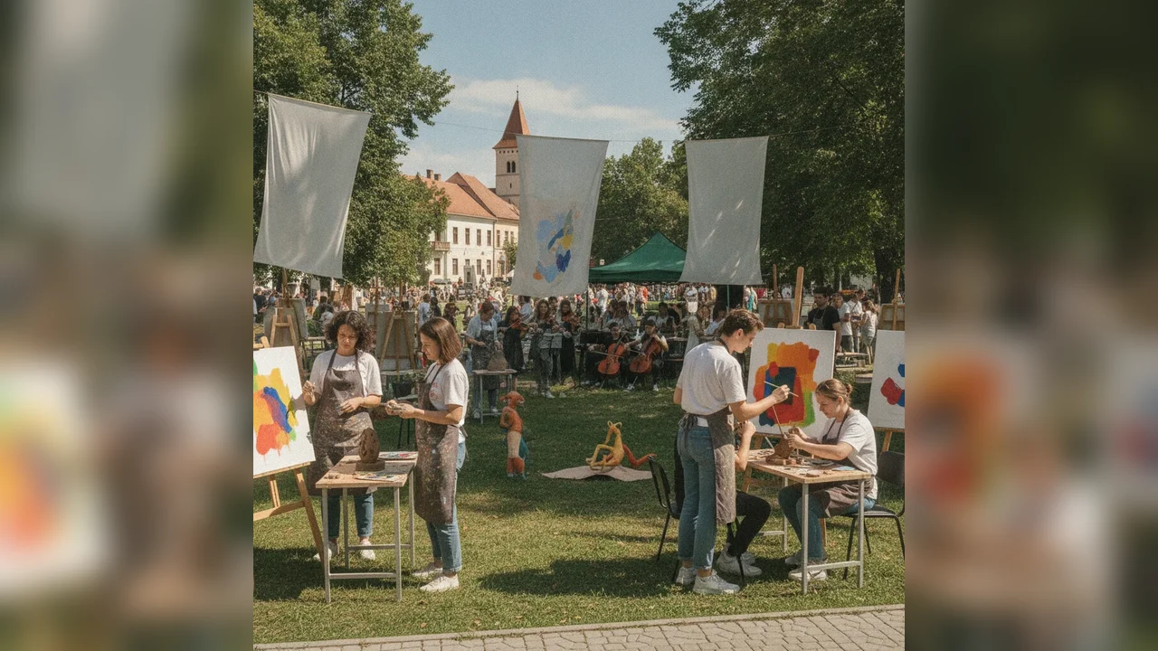 Zilele Bistriței: Artă și Muzică Animate de Liceele Locale