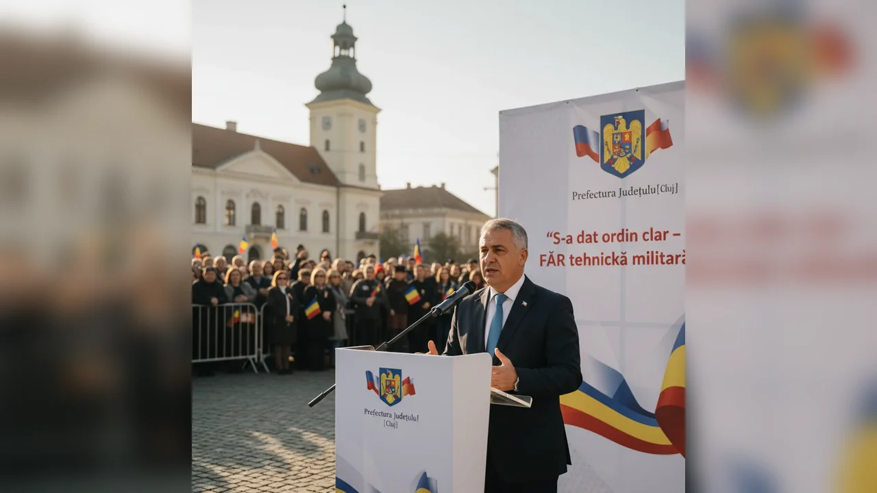 Ziua Națională fără tehnică militară la paradă
